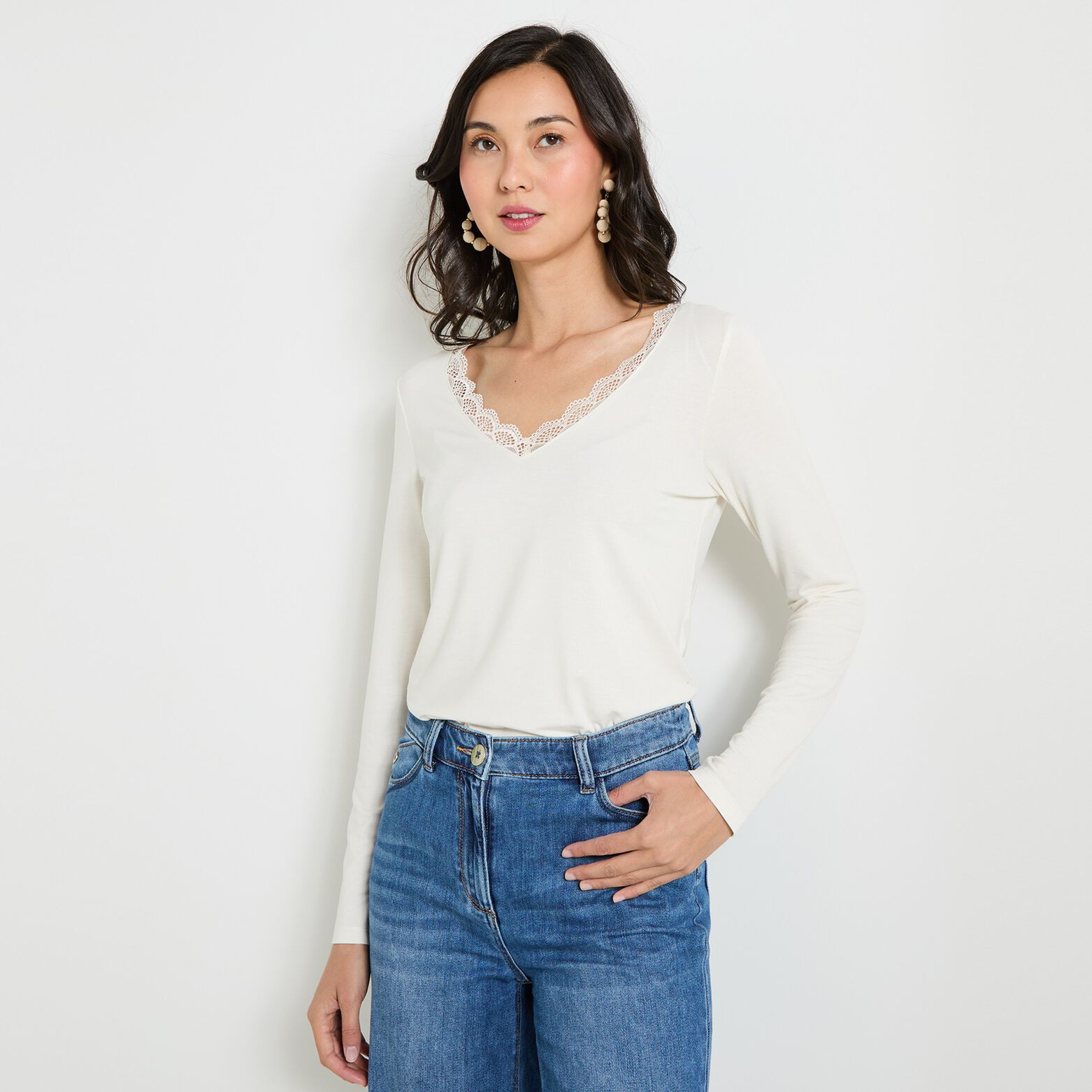 T-shirt manches longues femme