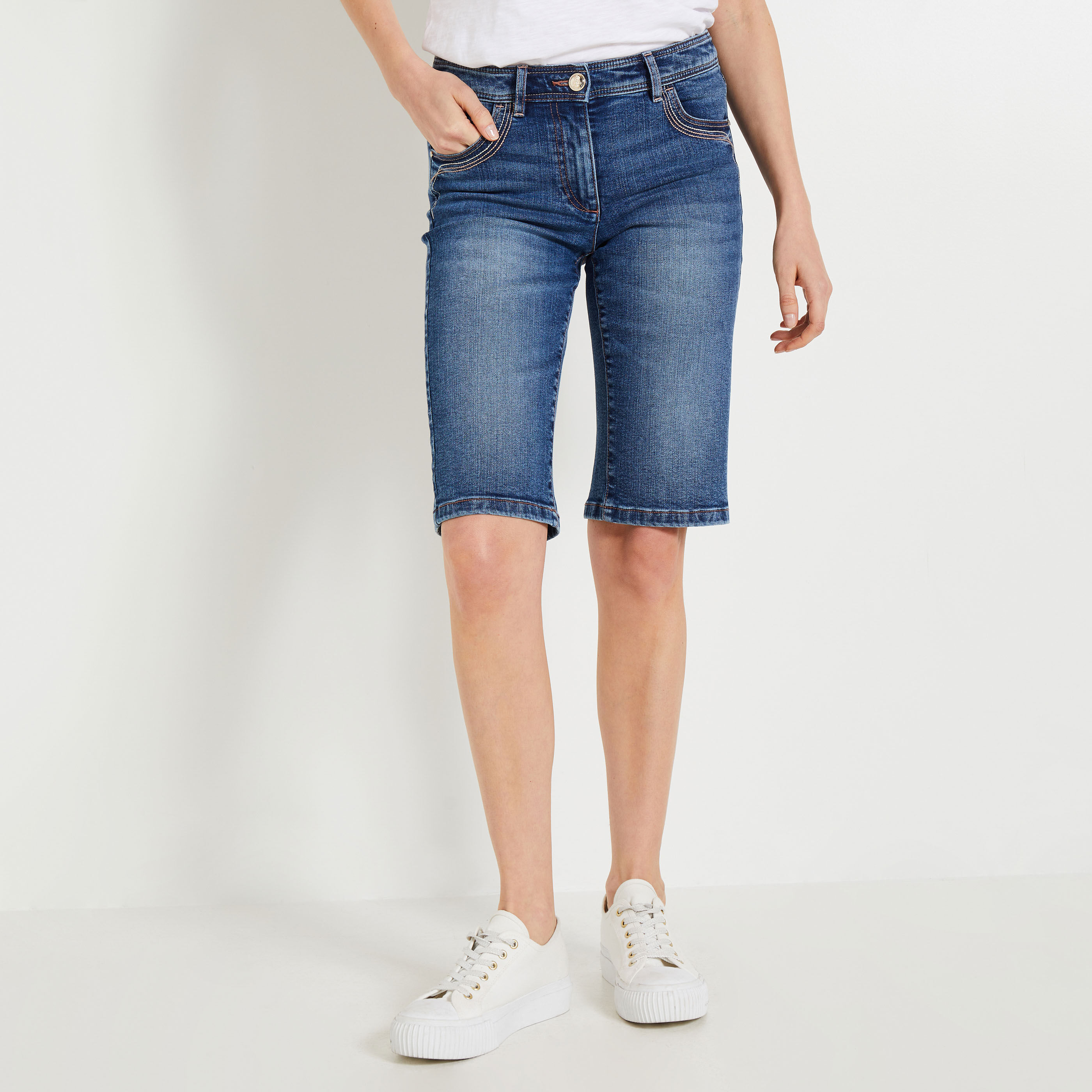 Bermuda jean ELDORADO femme
