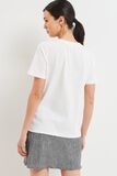 Tshirt imprimé coeur femme