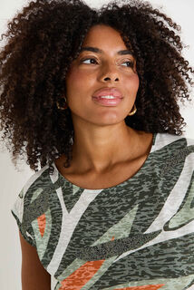 T shirt col rond femme