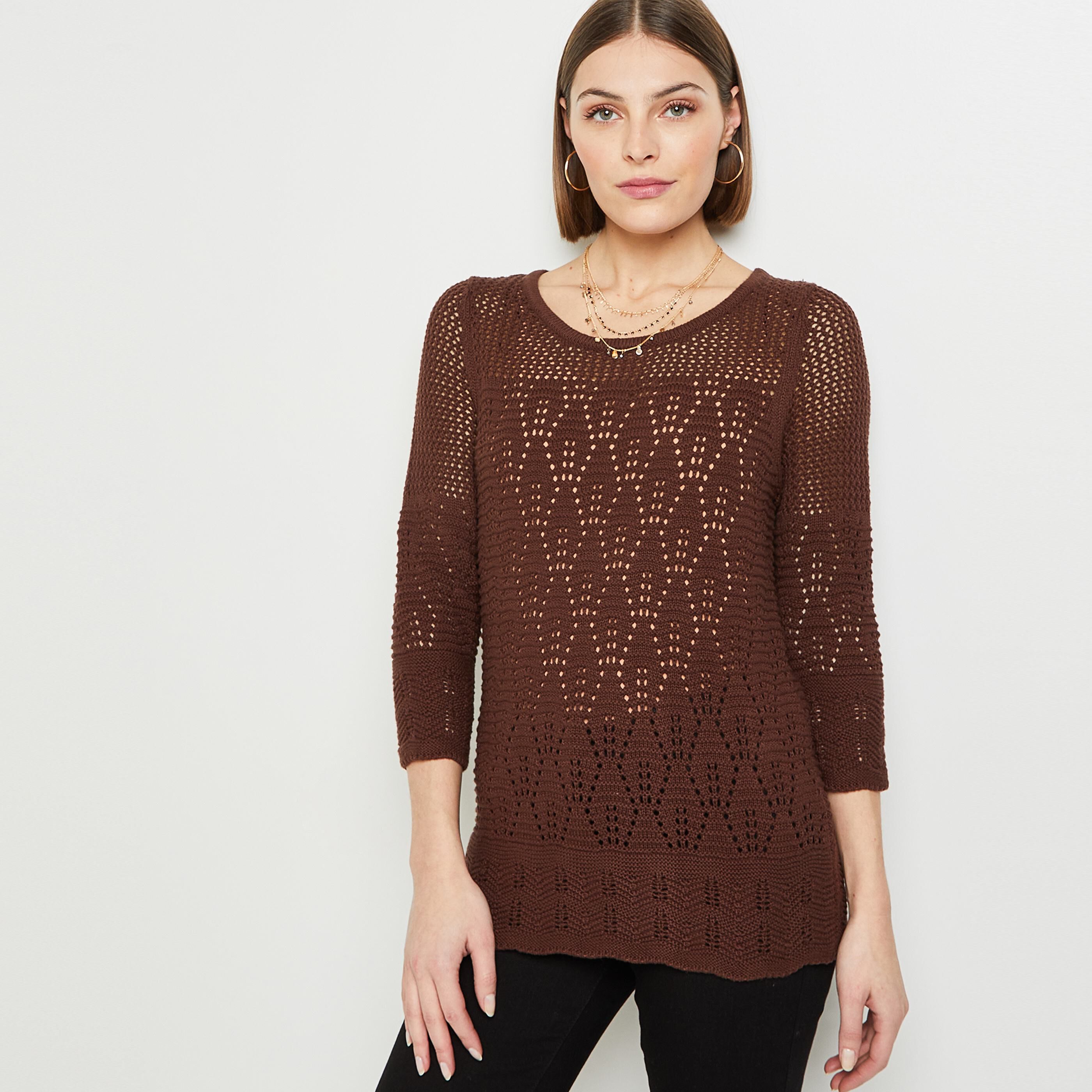 Pull en sales promotion femme