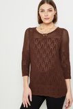 Pull crochet femme