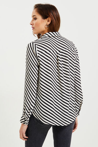 Chemise rayée femme