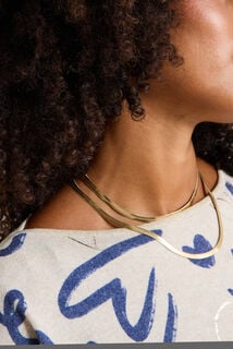 T-shirt imprimé cœurs femme