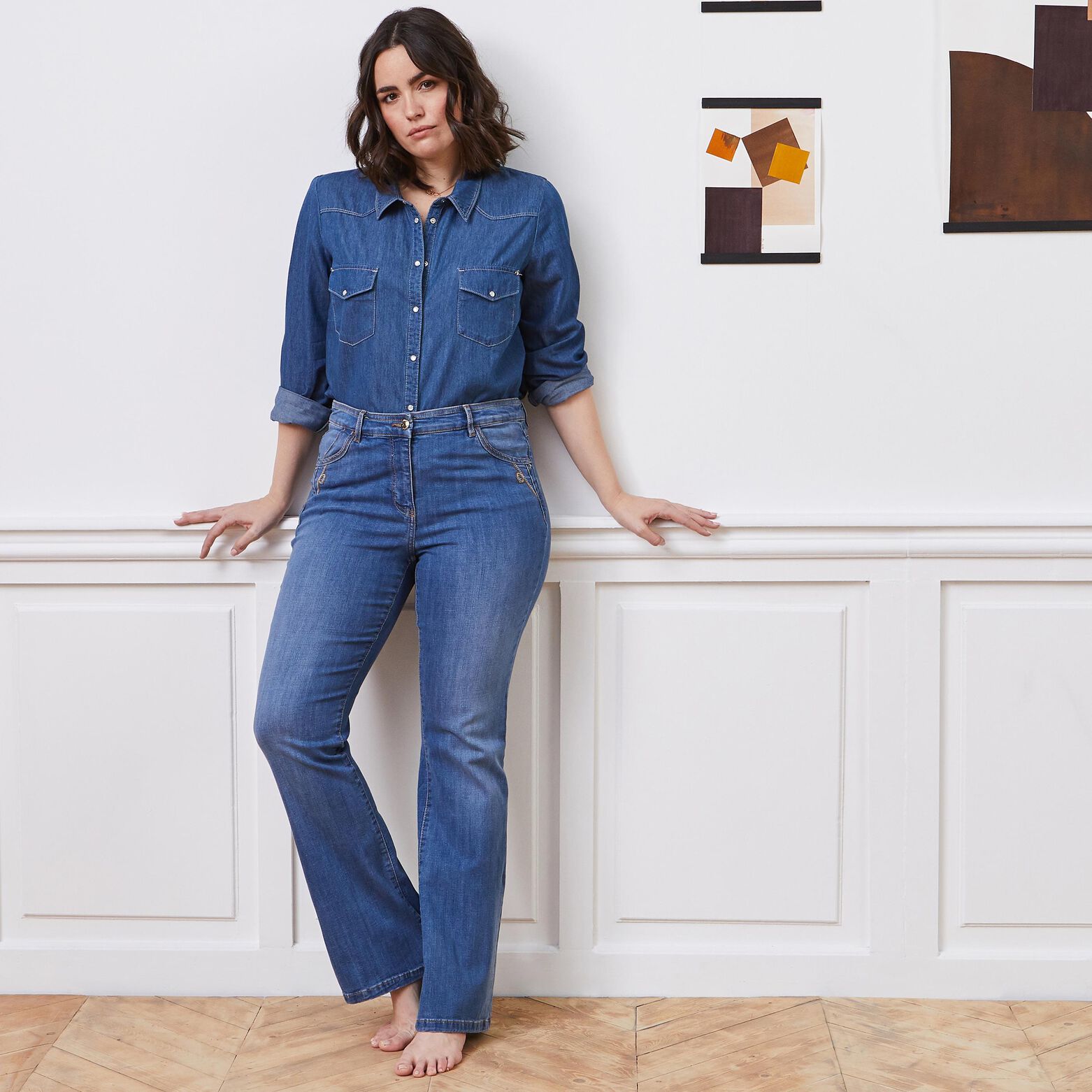 Jean bootcut BALI femme