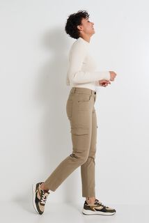 Pantalon cargo femme