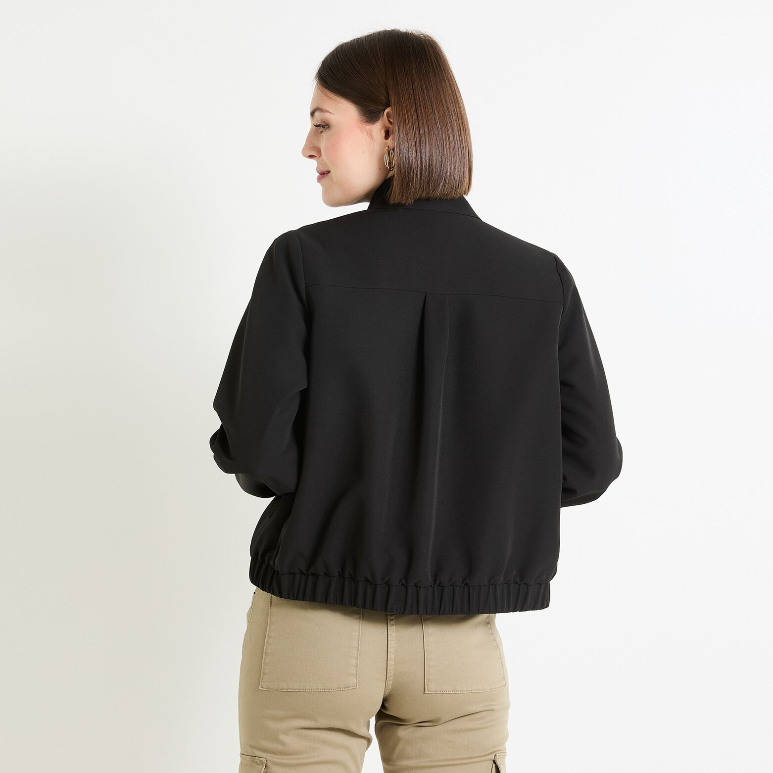 Blouson manches longues femme