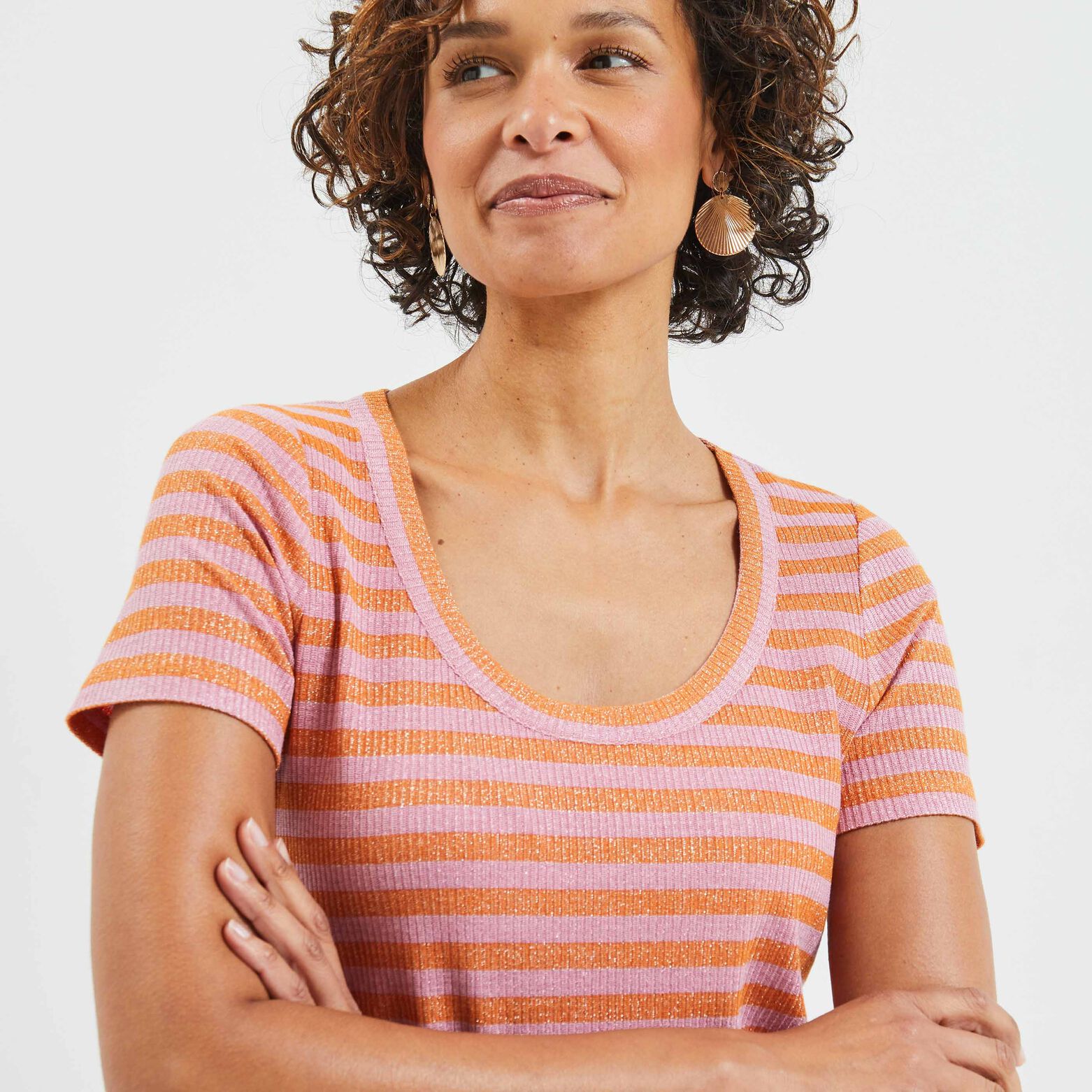 T-shirt rayé femme