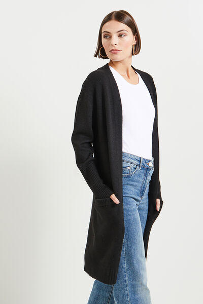 Gilet long femme