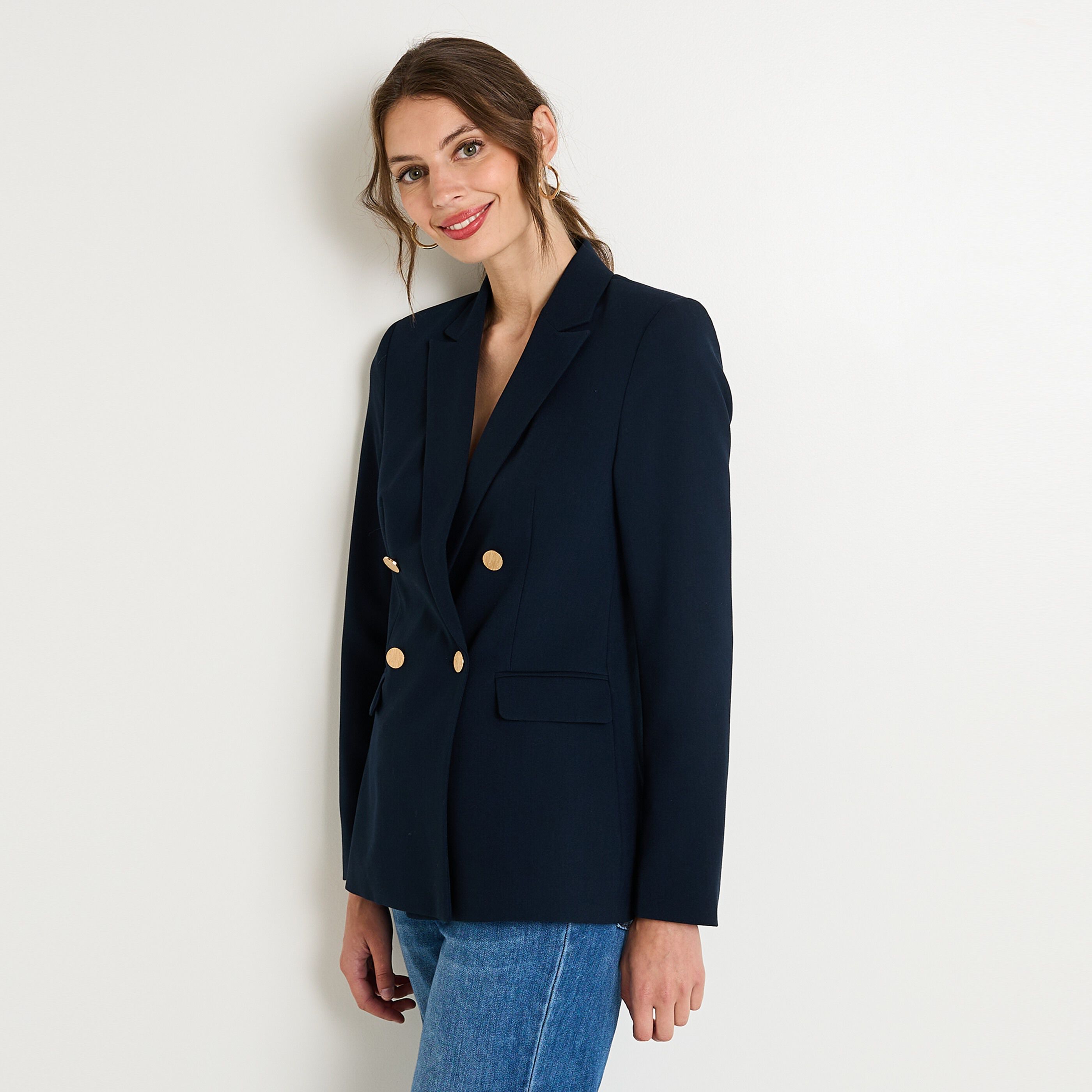 Veste col tailleur femme