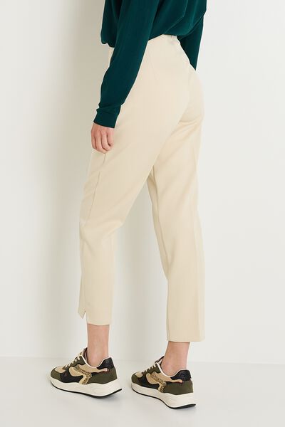 Pantalon taille haute femme