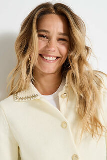 Gilet boutonné femme