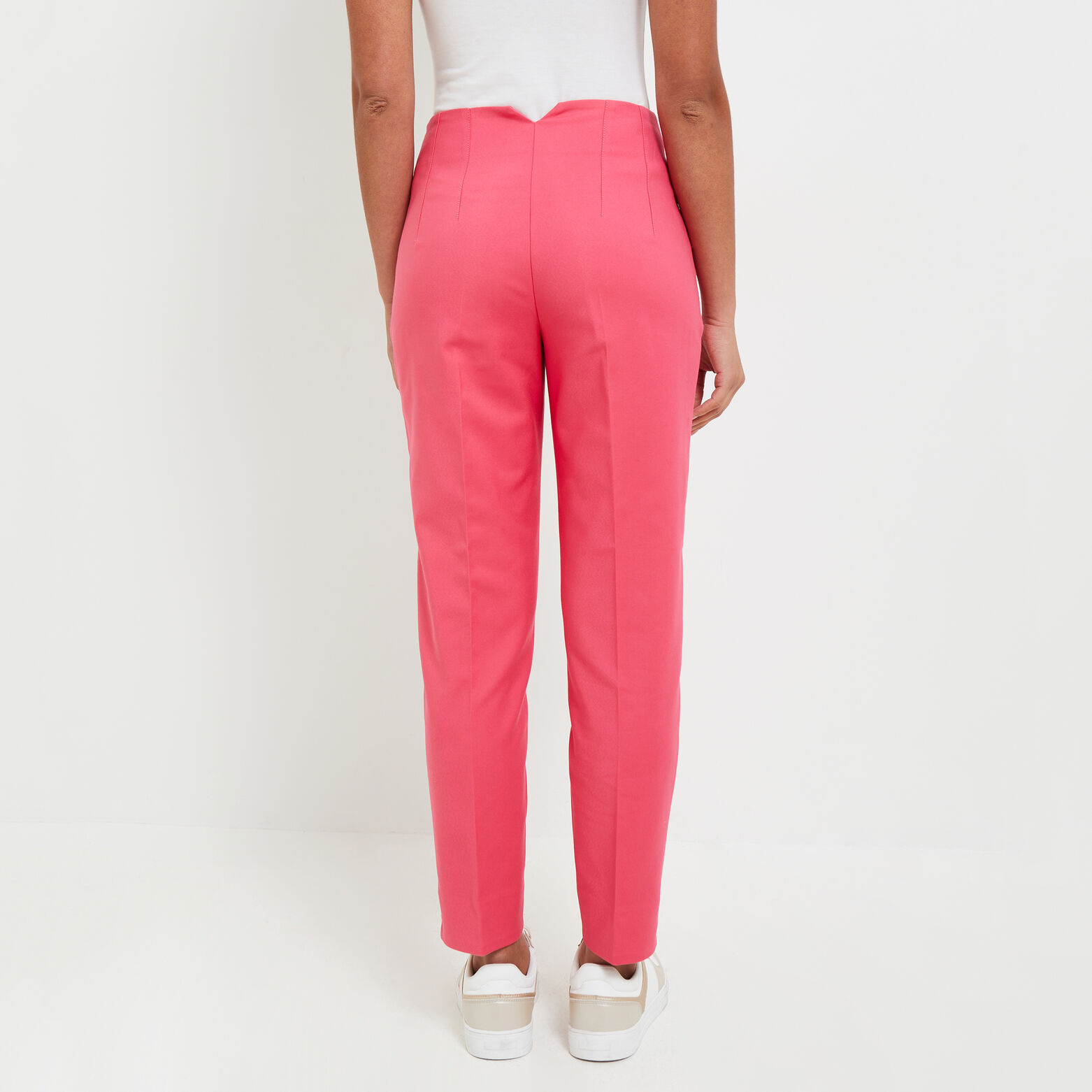 Pantalon cigarette femme
