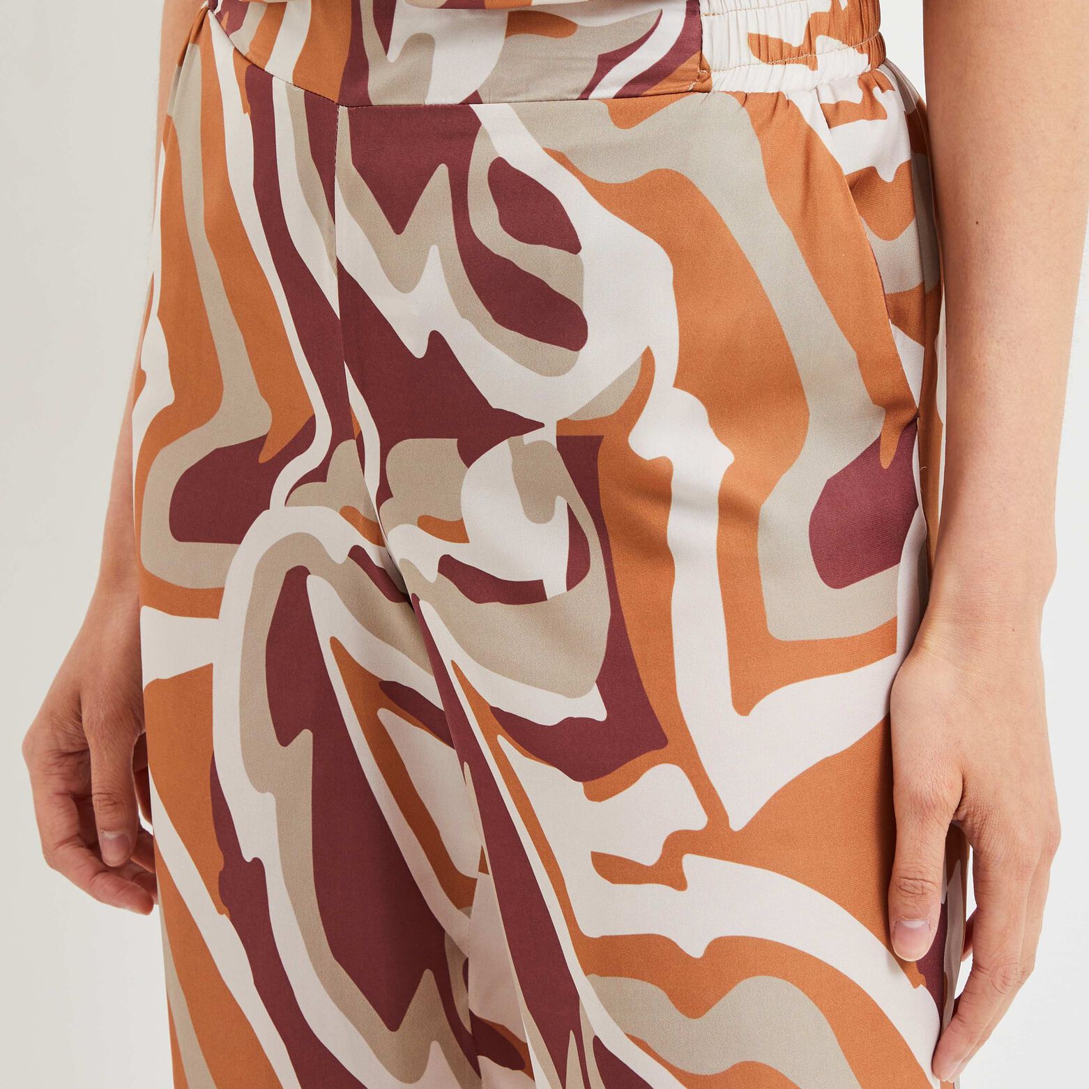 Pantalon large femme