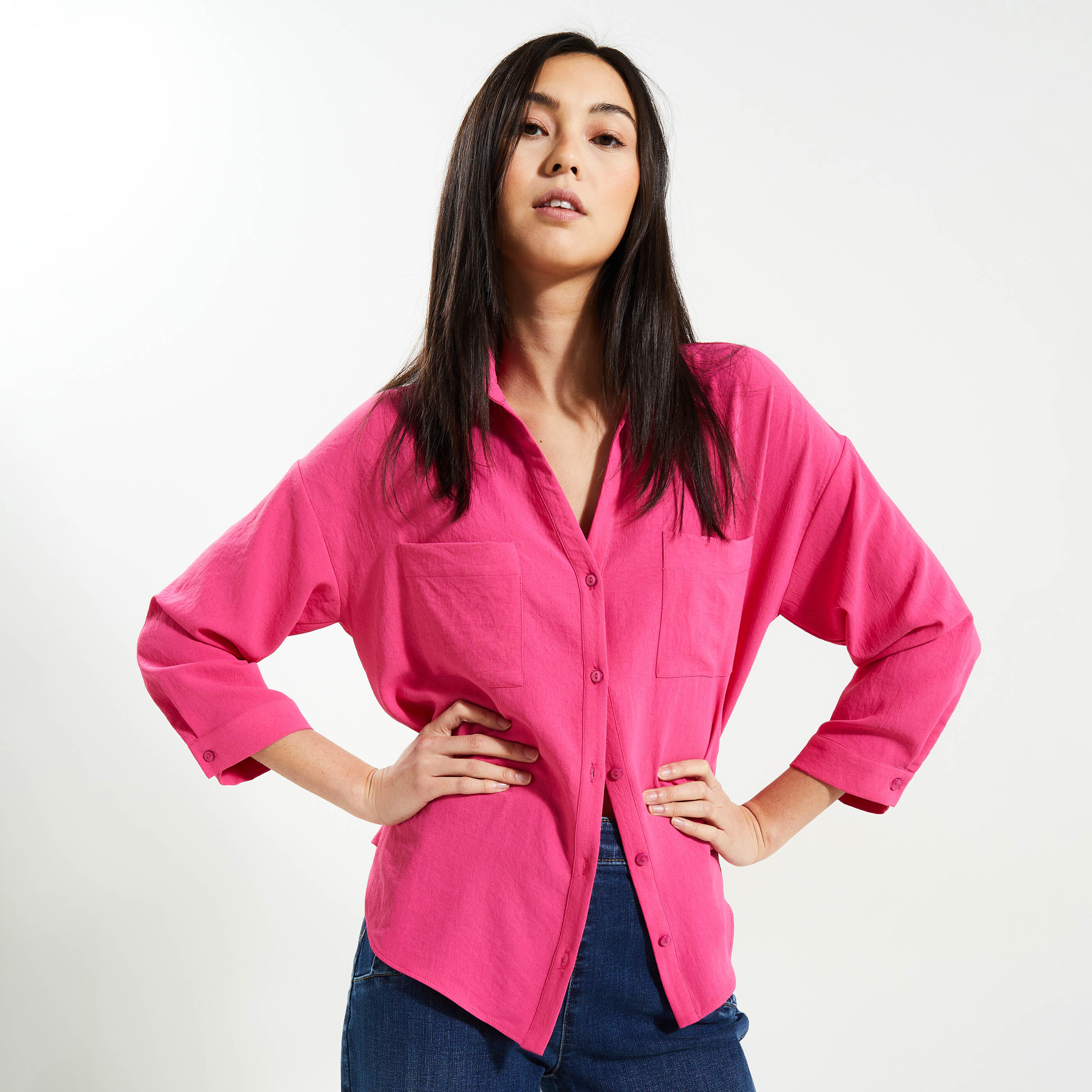 Blouses chemisiers roses femme Grain de Malice