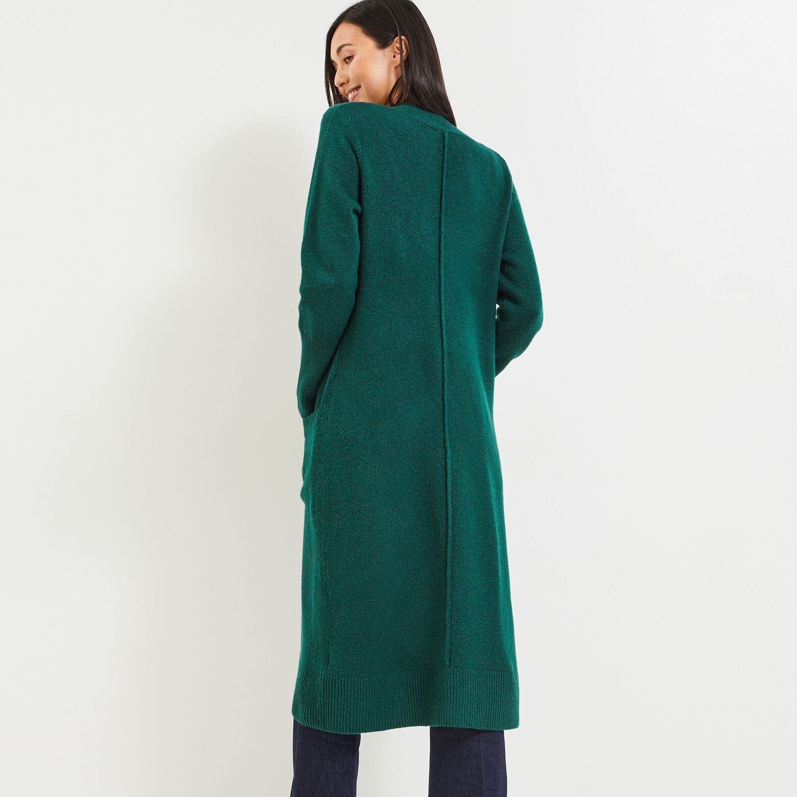 Gilet long femme