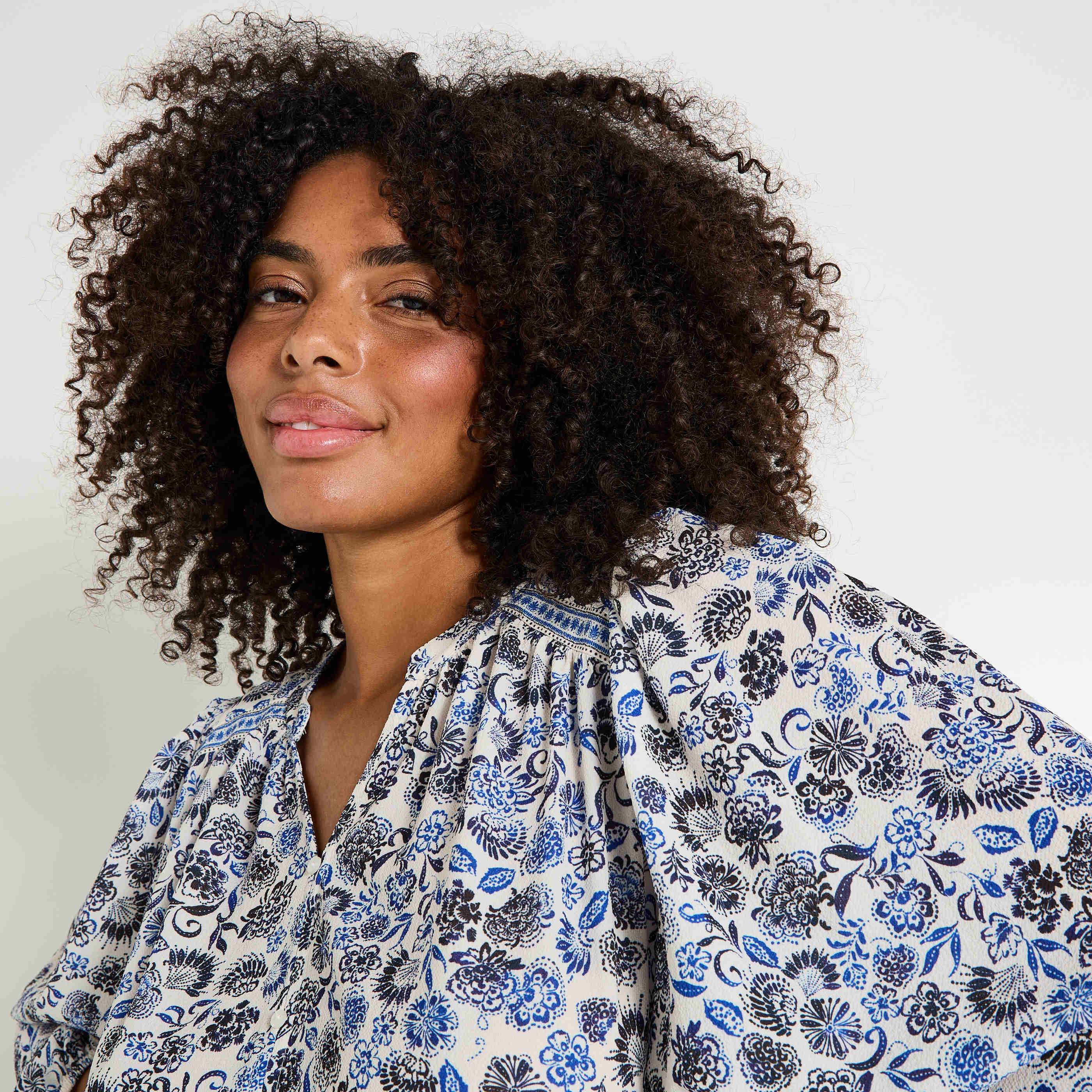 Chemisier oversize femme