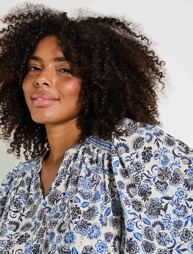 Chemisier oversize femme