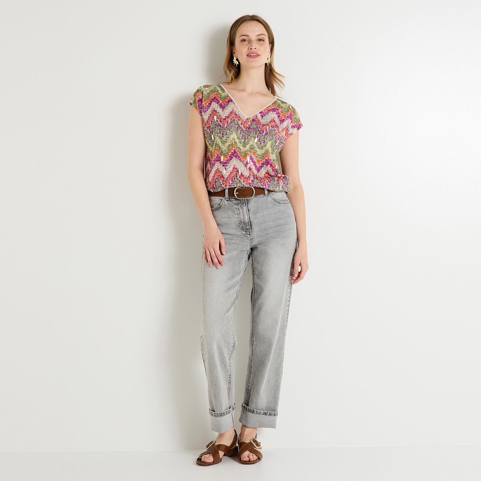 T-shirt imprimé femme