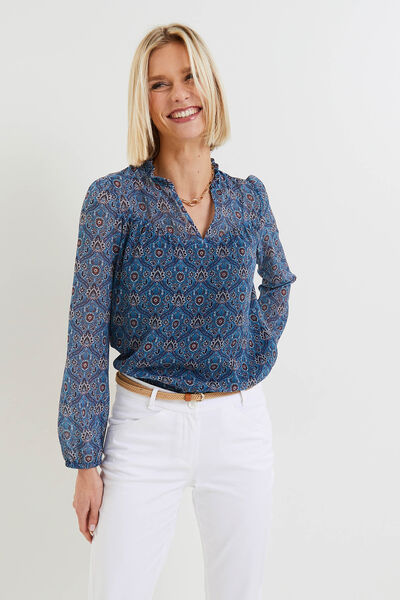 Blouse imprimée femme