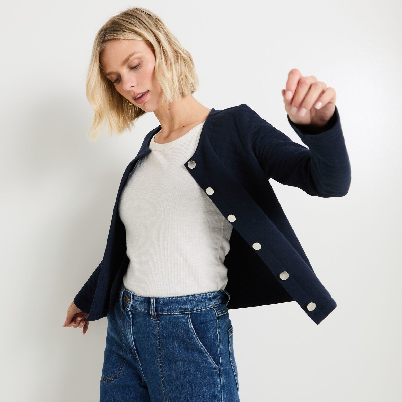 Veste manches longues femme