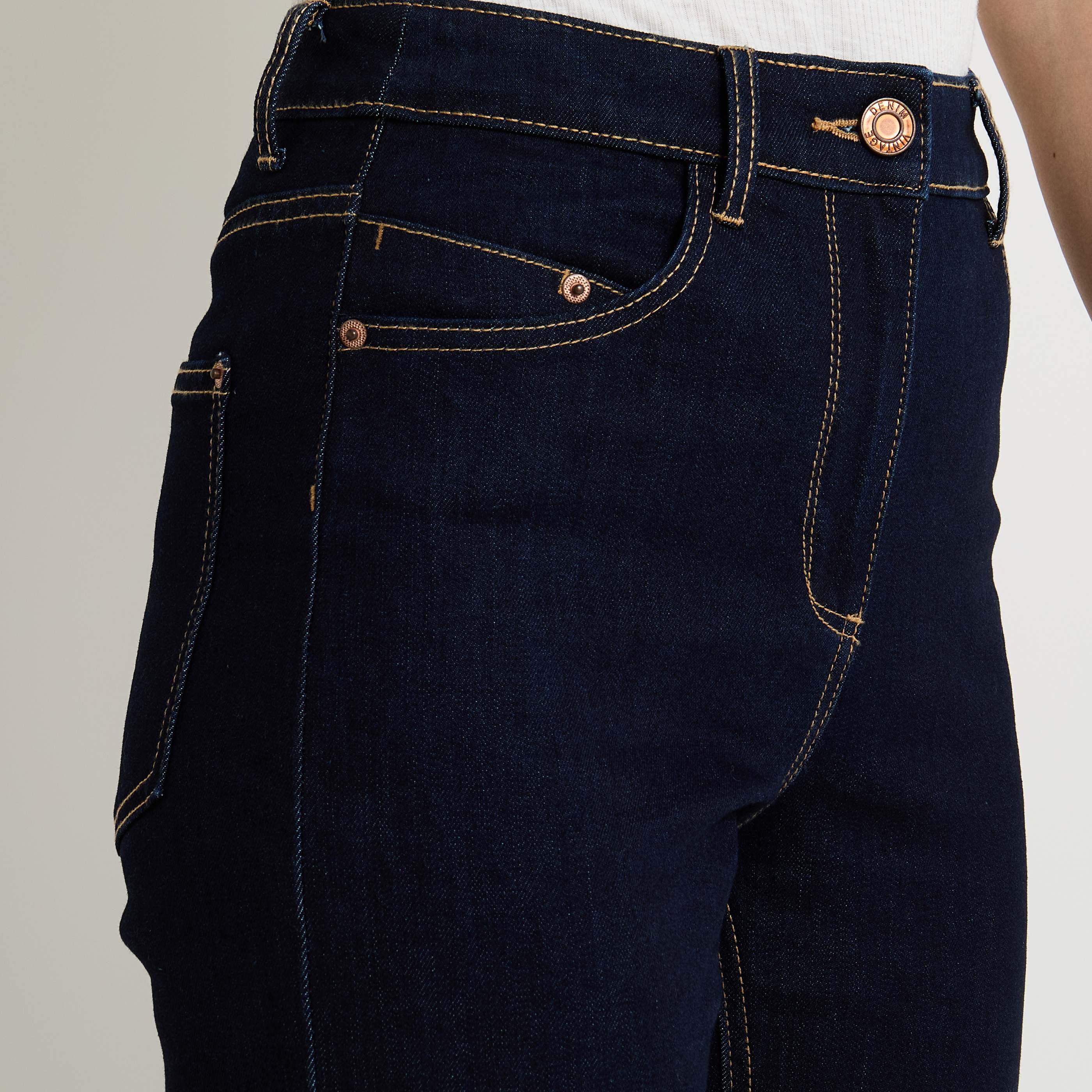 Jean droit LIMA raccourci femme