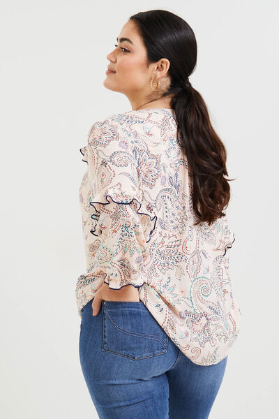 Blouse imprimée femme