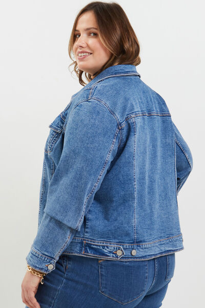 Veste en jean femme