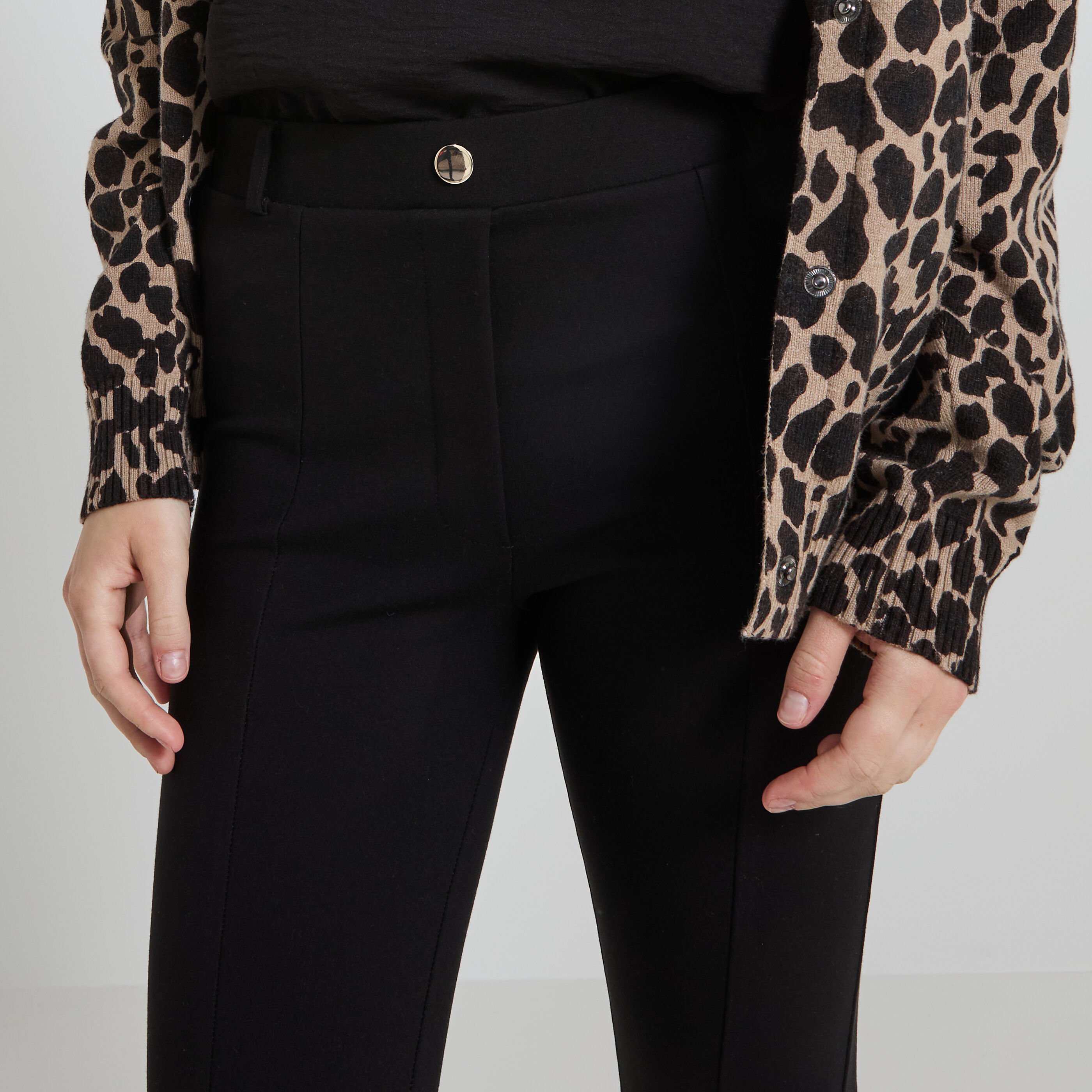 Legging structur&eacute; femme