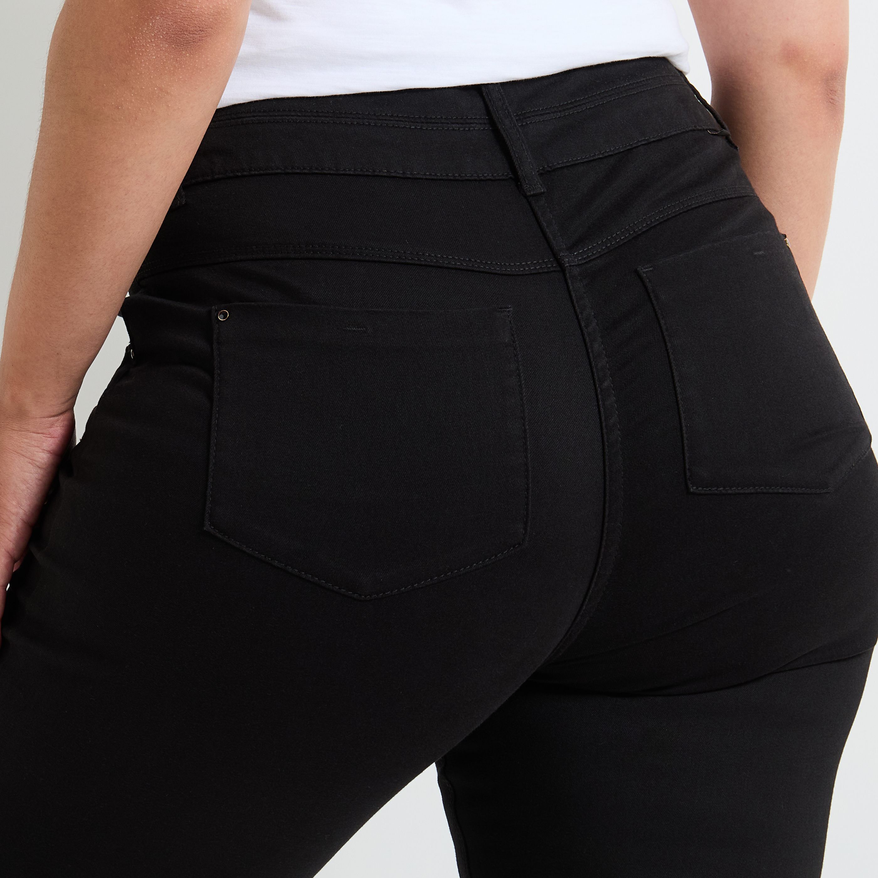 Jean droit taille haute ROME femme