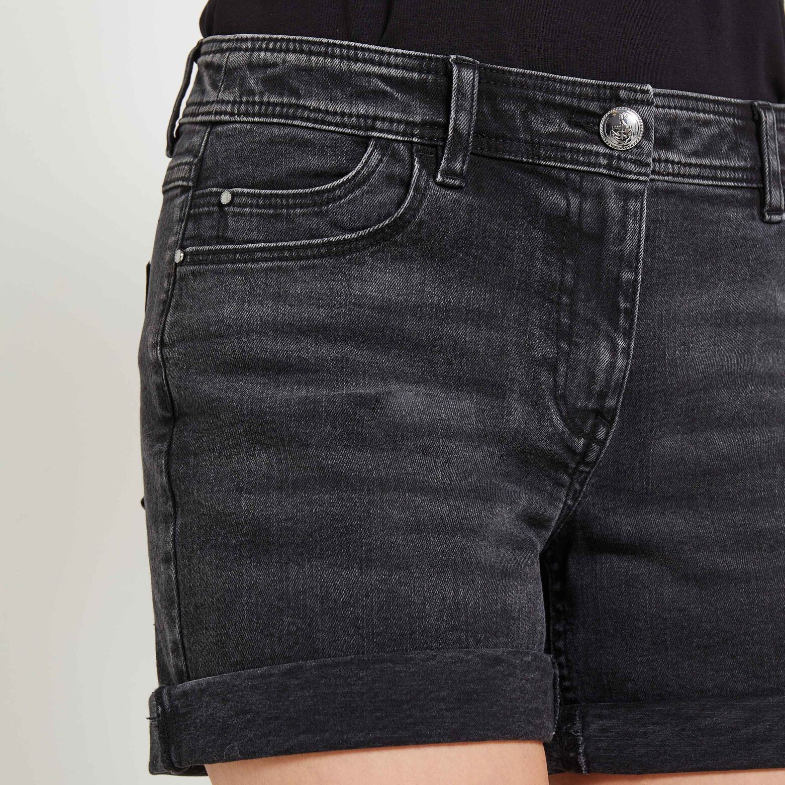 Short Jean femme