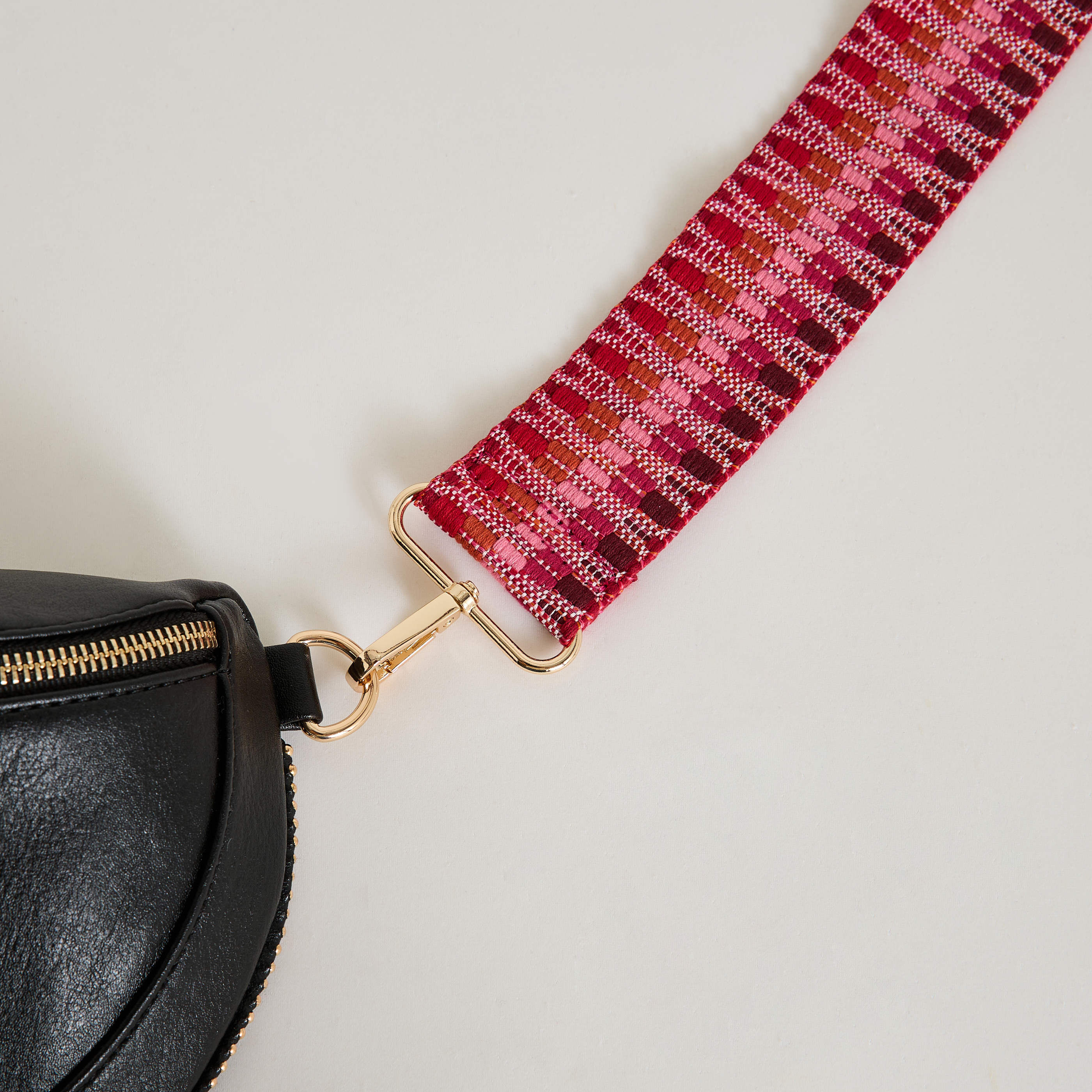 Sangle de sac fantaisie color&eacute;e femme