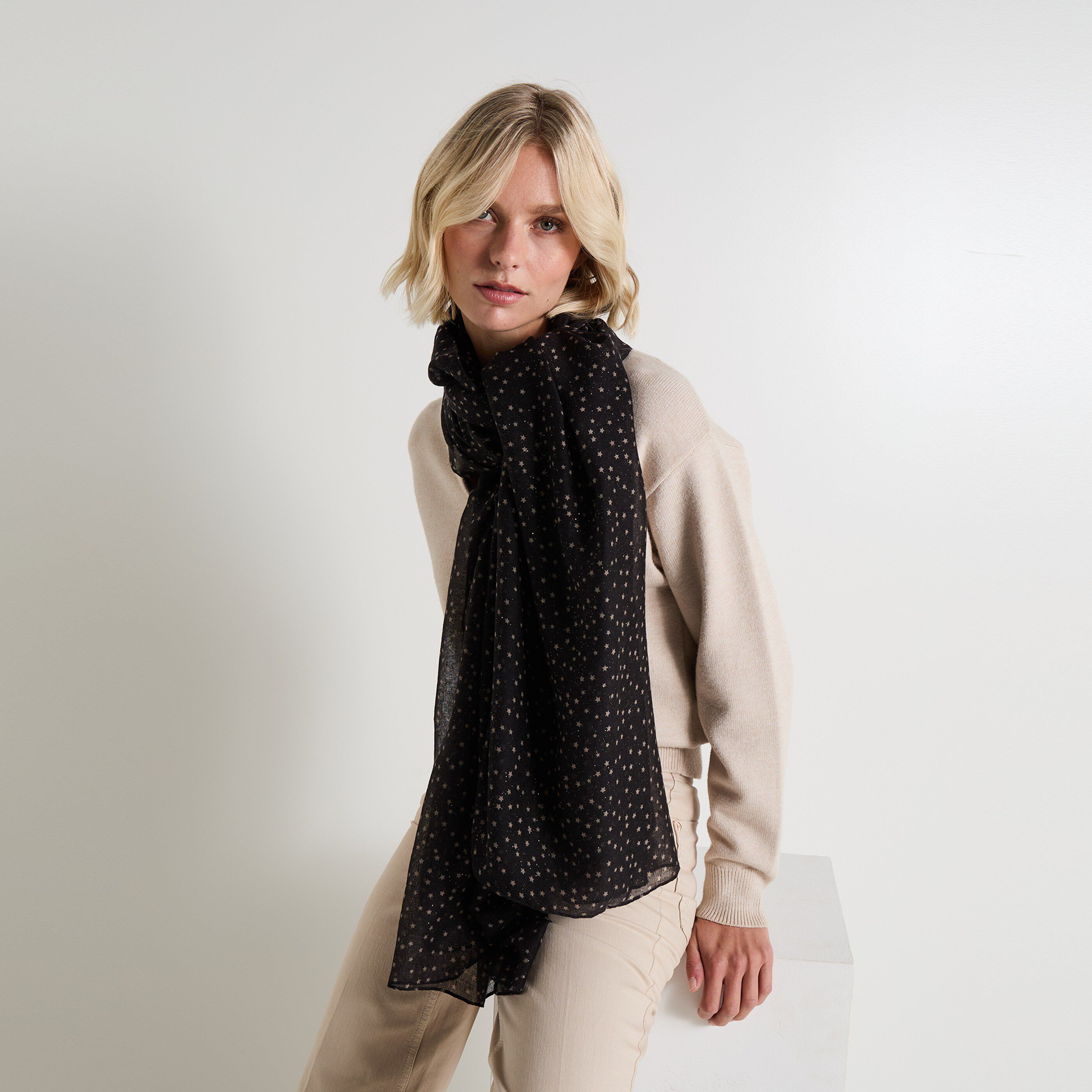 Etole imprim&eacute; &eacute;toiles femme