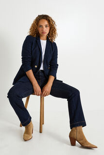 Blazer en tweed femme