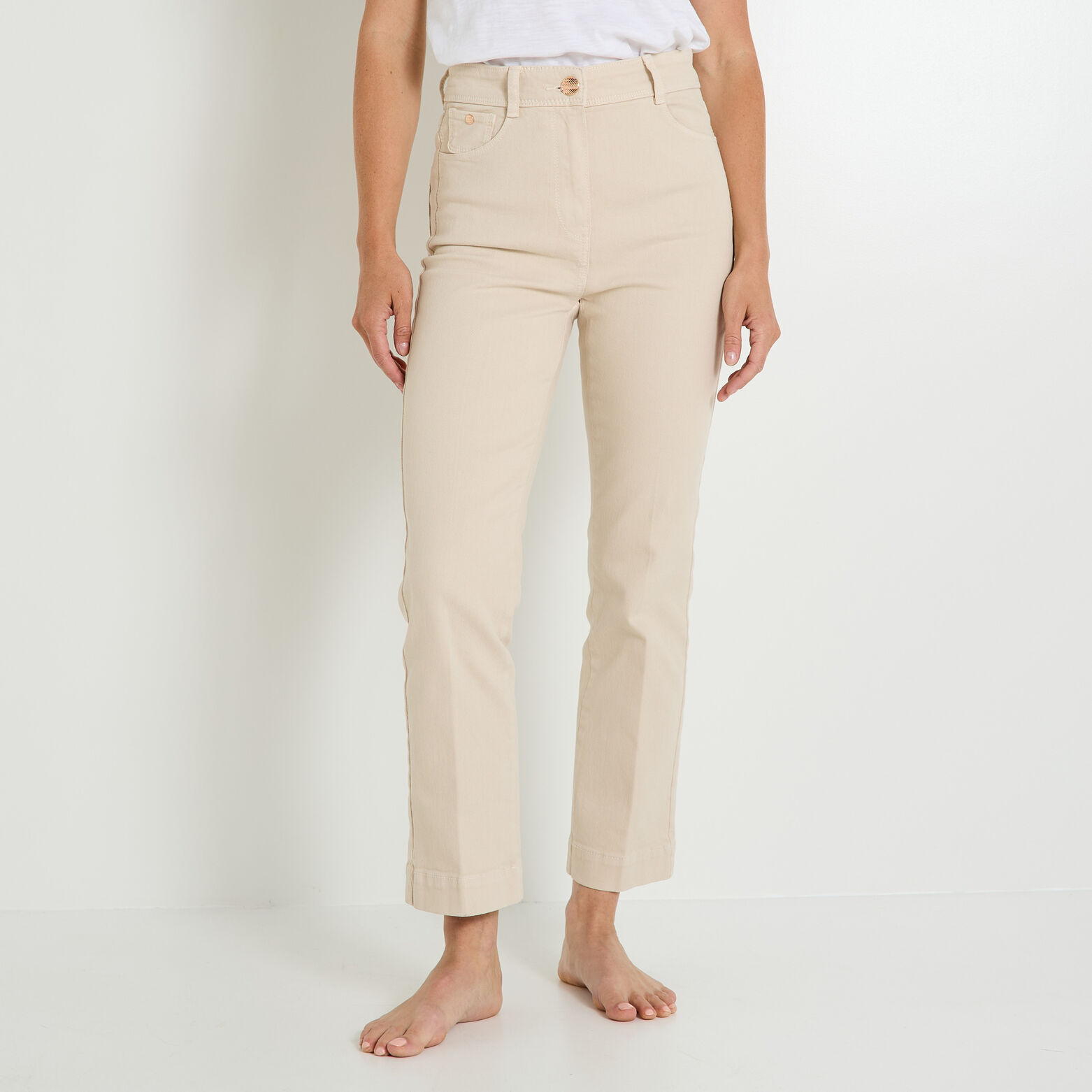 Jean bootcut raccourci TROPEZ RB02 femme