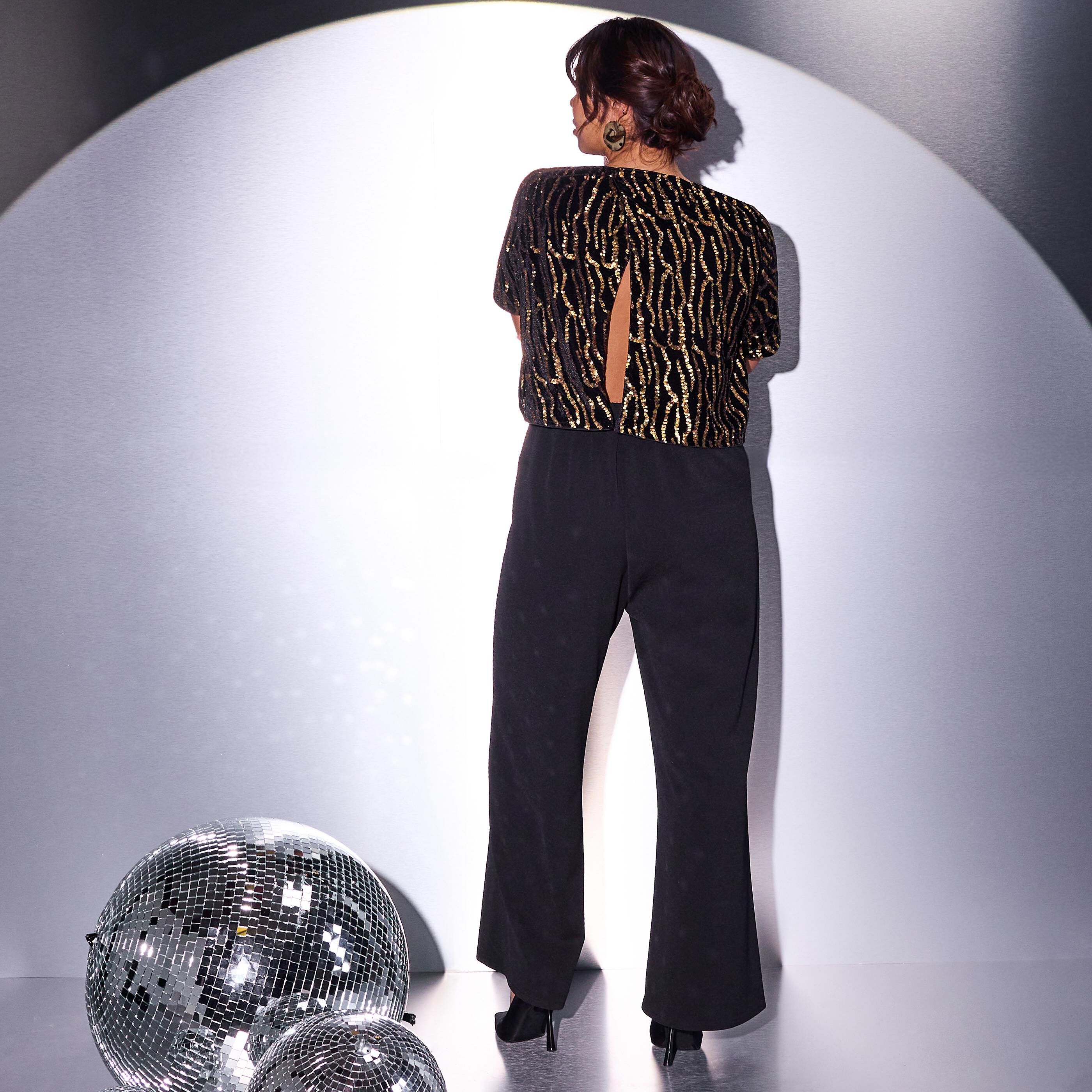 Combinaison paillettes femme