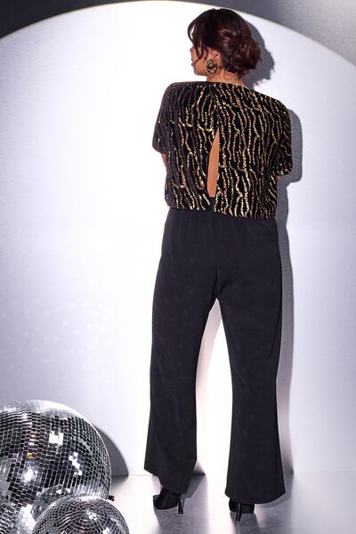 Combinaison paillettes femme