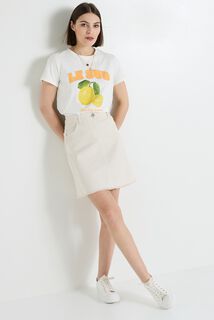 T-shirt col rond femme