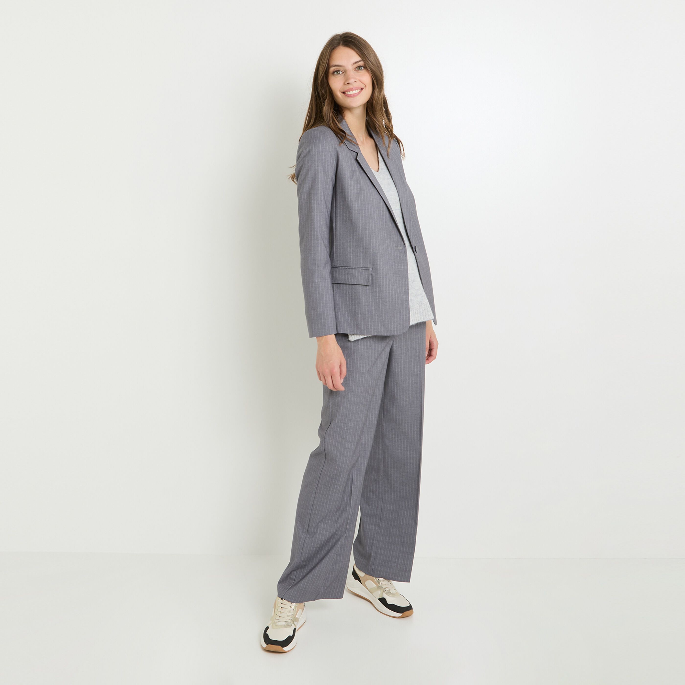 Pantalon large femme
