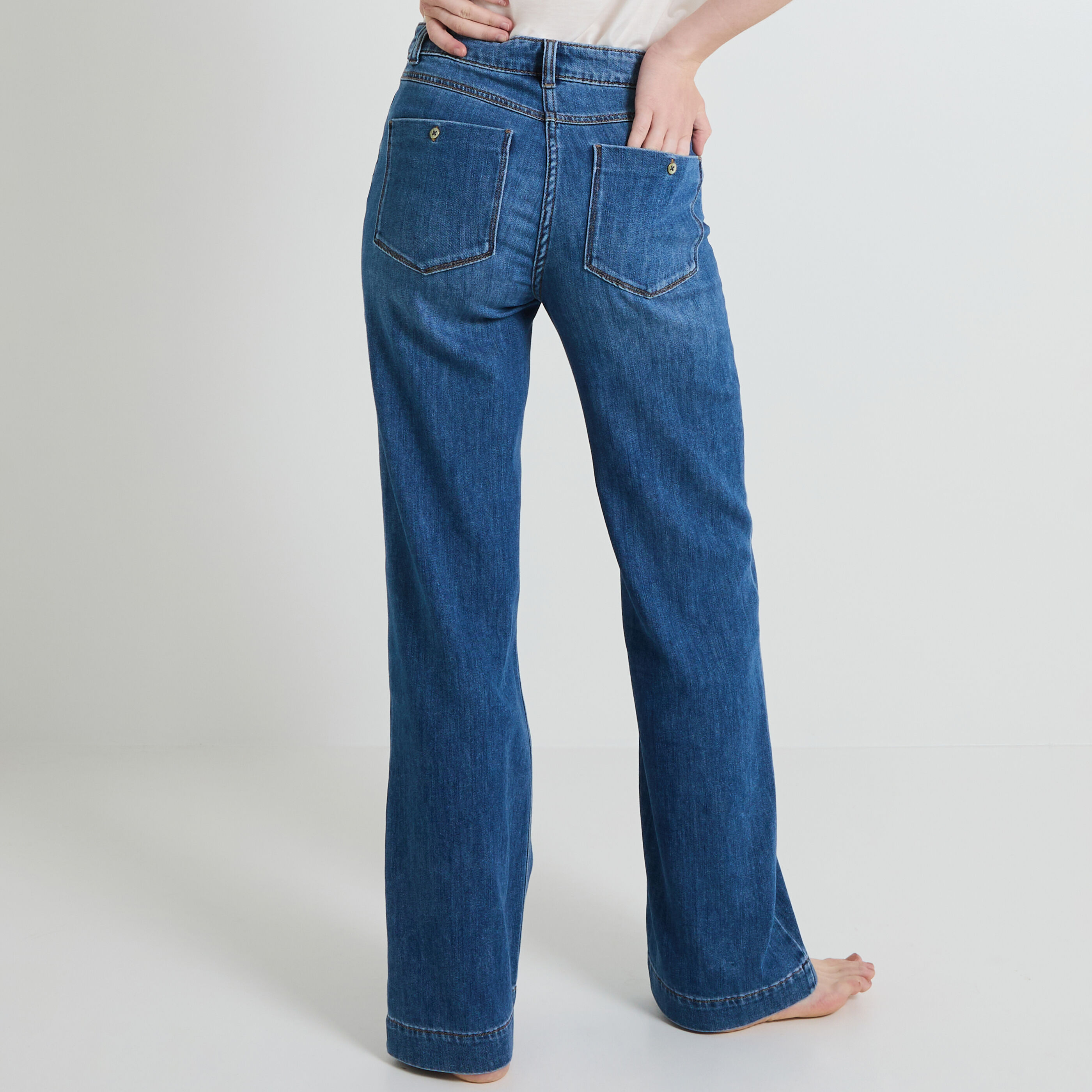 Jean flare MALIBU femme