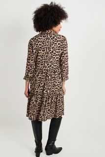 Robe imprimé léopard femme