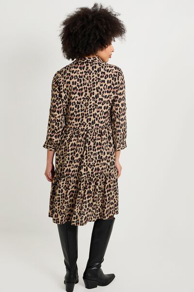 Robe imprimé léopard femme
