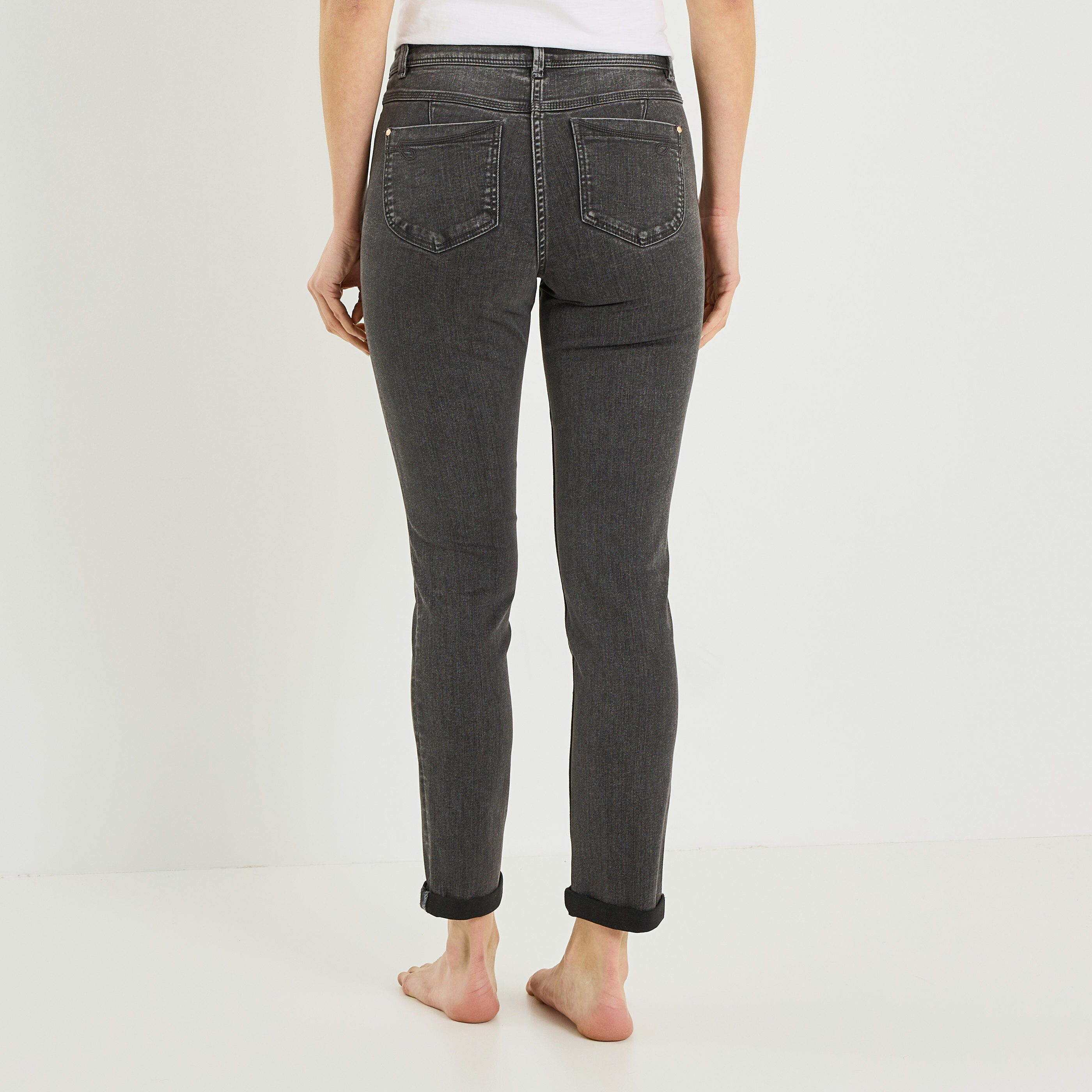Jean slim raccourci TOKYO R01 femme