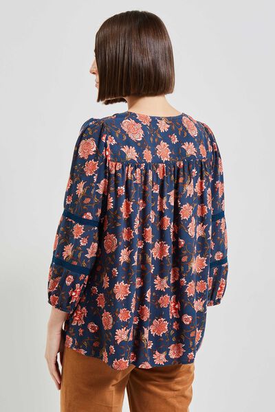 Blouse fleurie femme