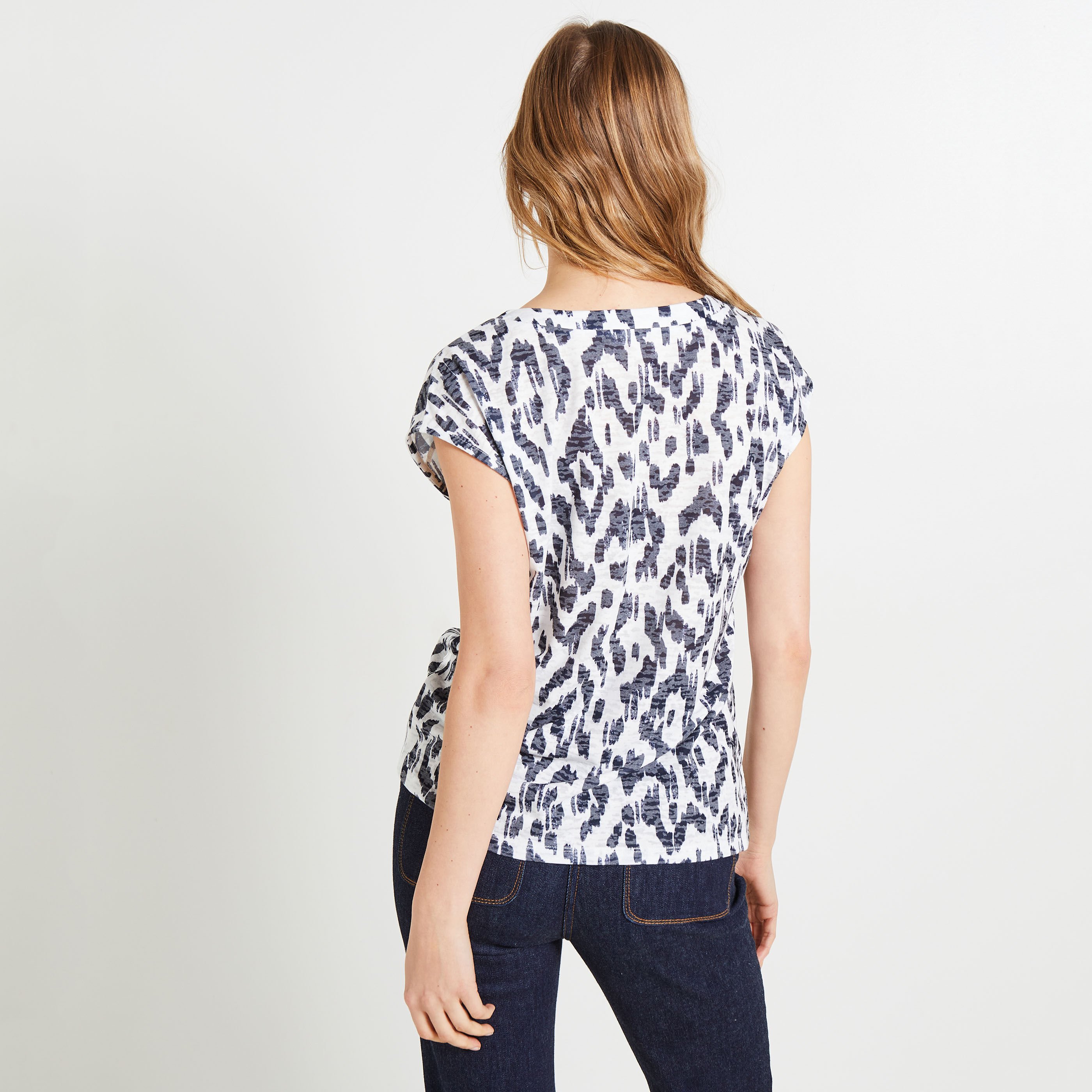 Tshirt imprim&eacute; femme