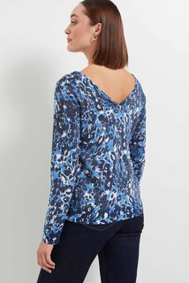 Pull imprimé 2 en 1 femme