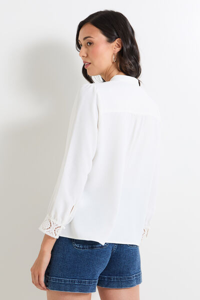 Blouse unie femme