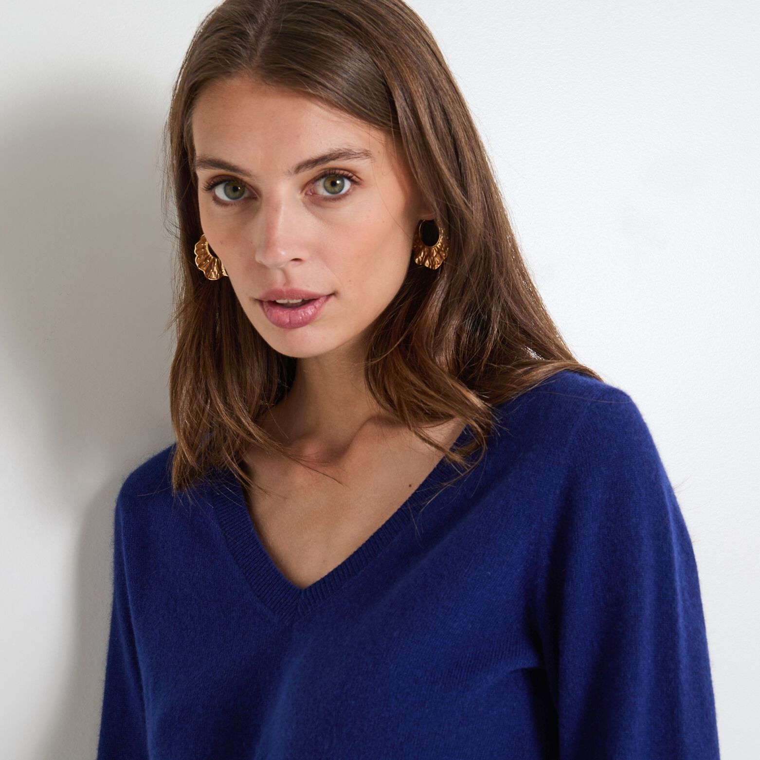 Pull laine et cachemire femme