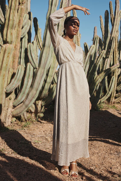 Robe longue habillée femme