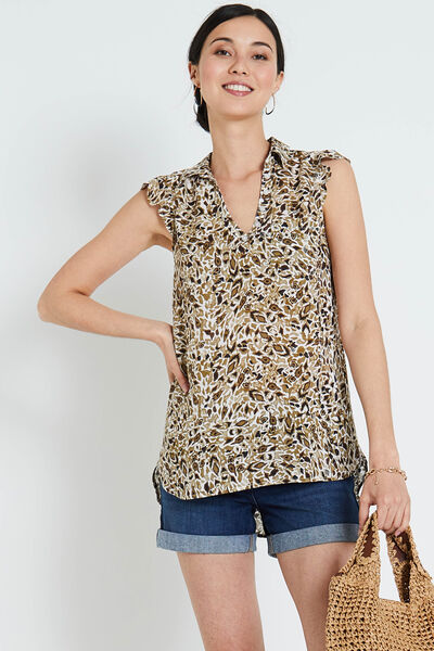 Blouse imprimée femme